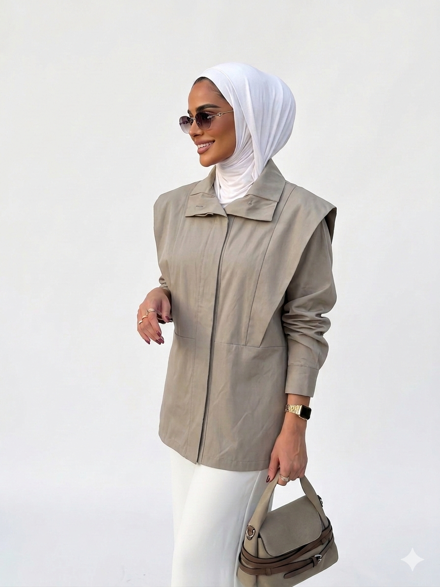 Signature Folded-Sleeve Blazer 51030023