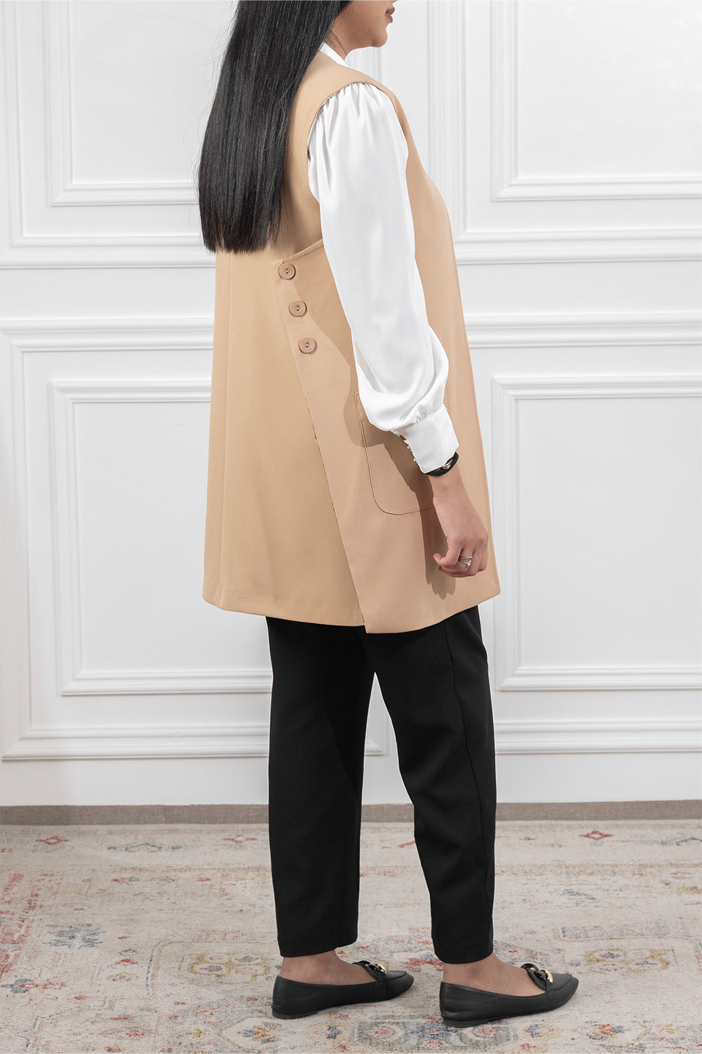 Modern Long Vest