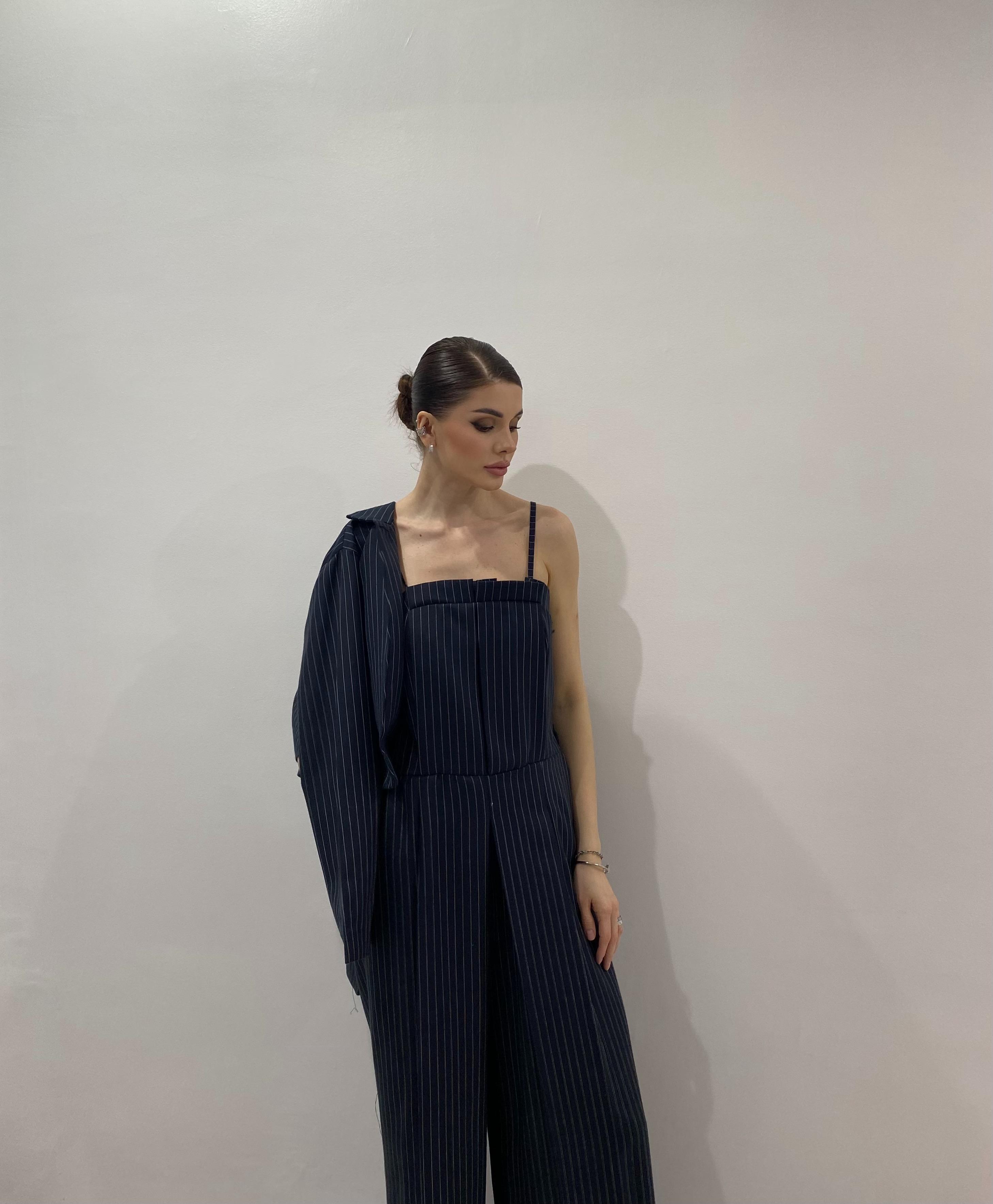 Striped Jumpsuit