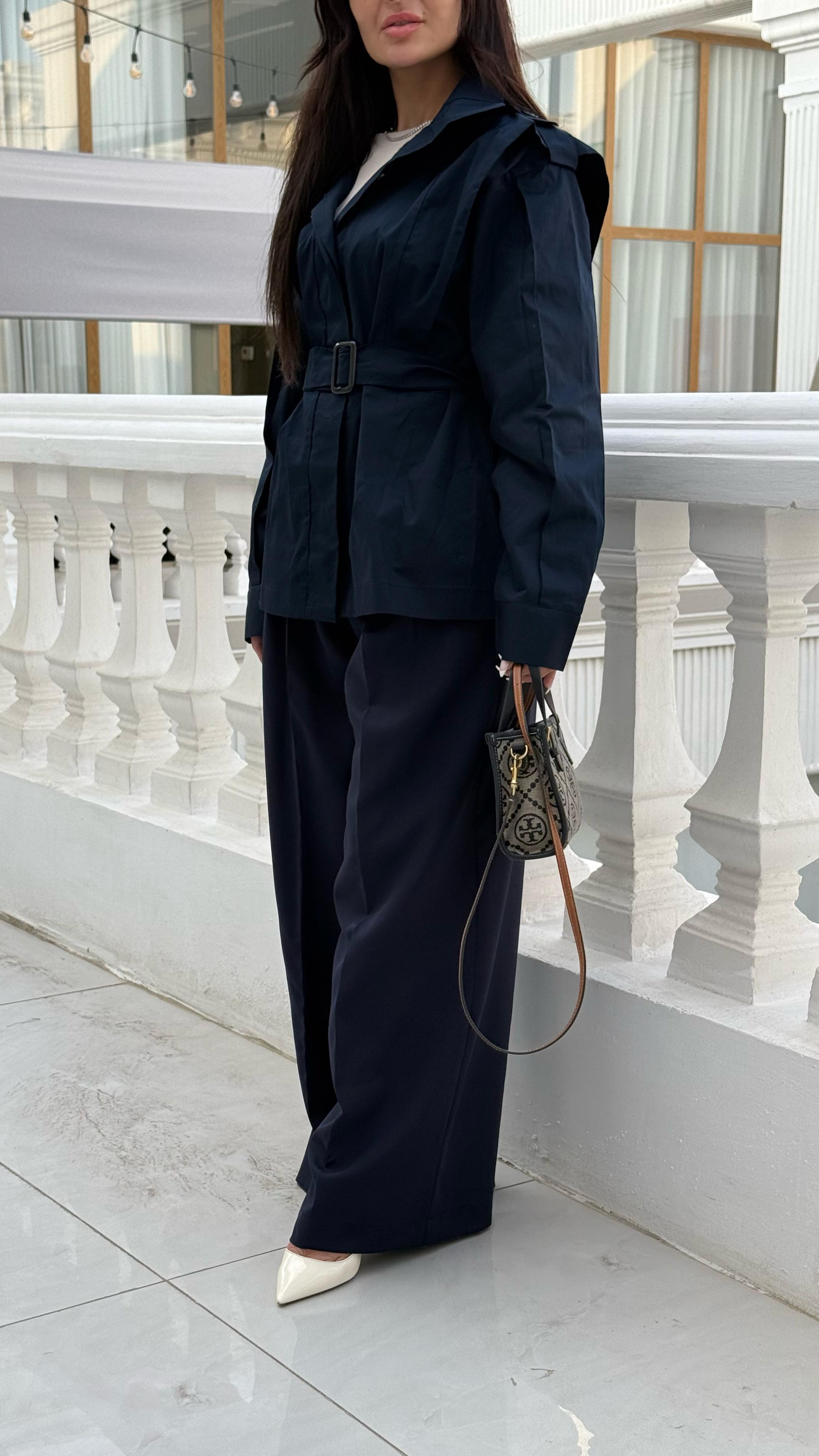 Belted Blazer