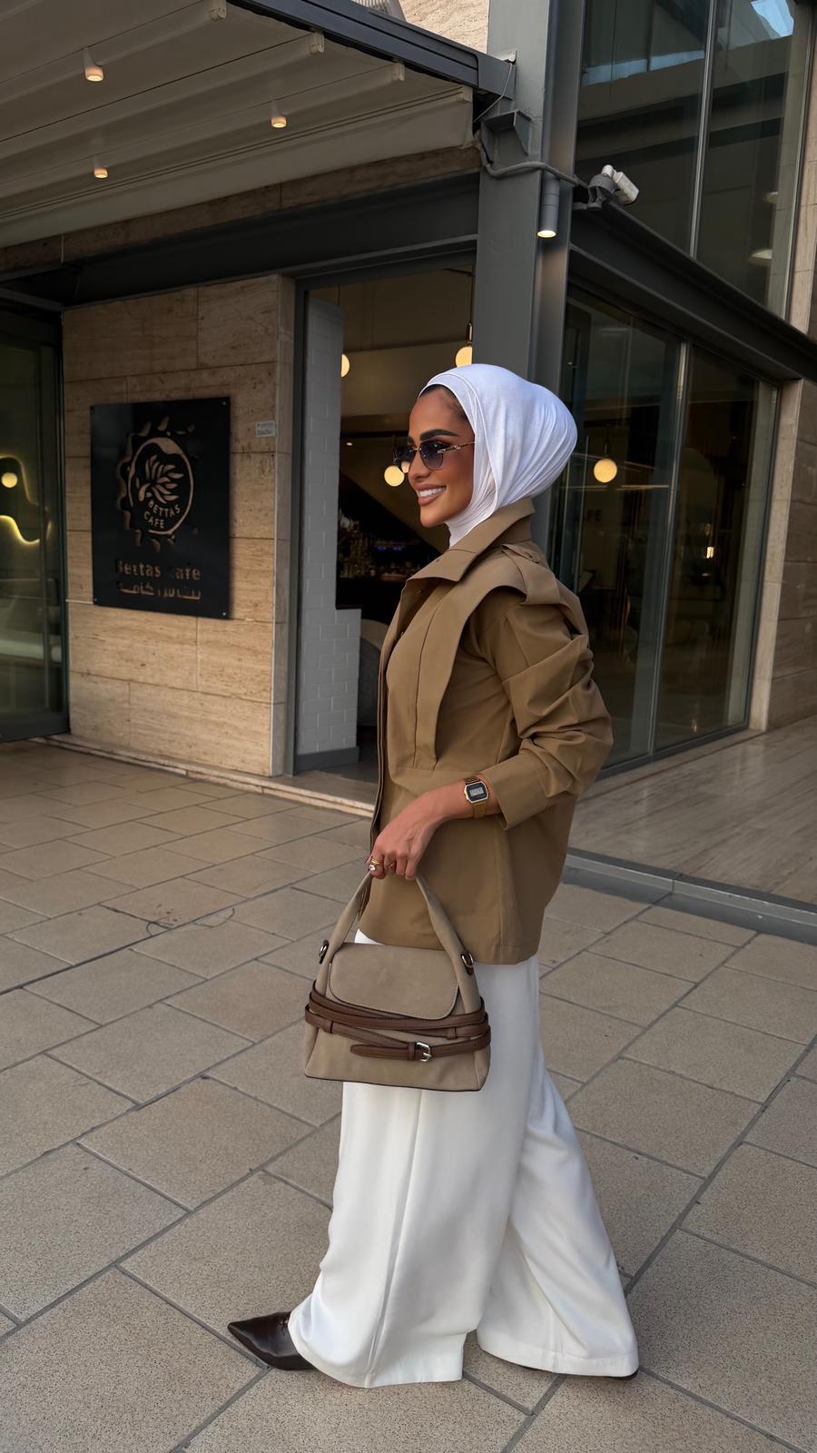 Signature Folded-Sleeve Blazer